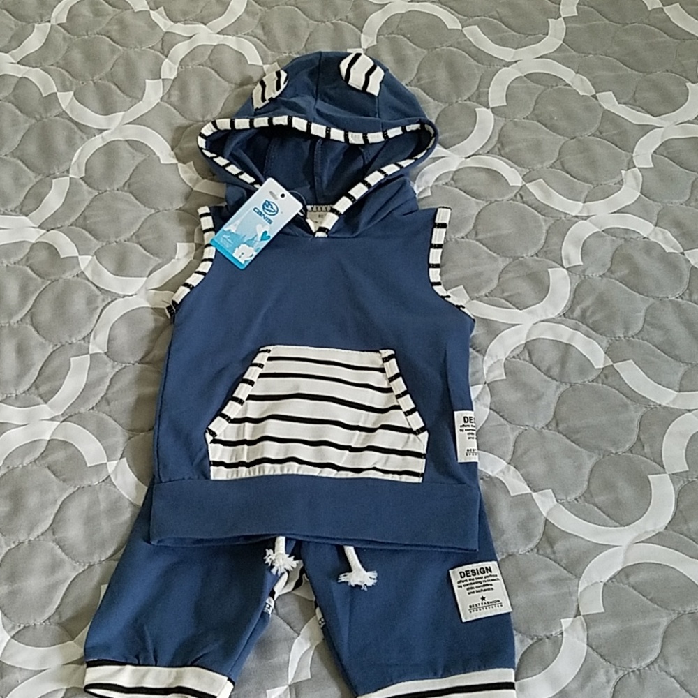 Boy's 12M beach clothing set